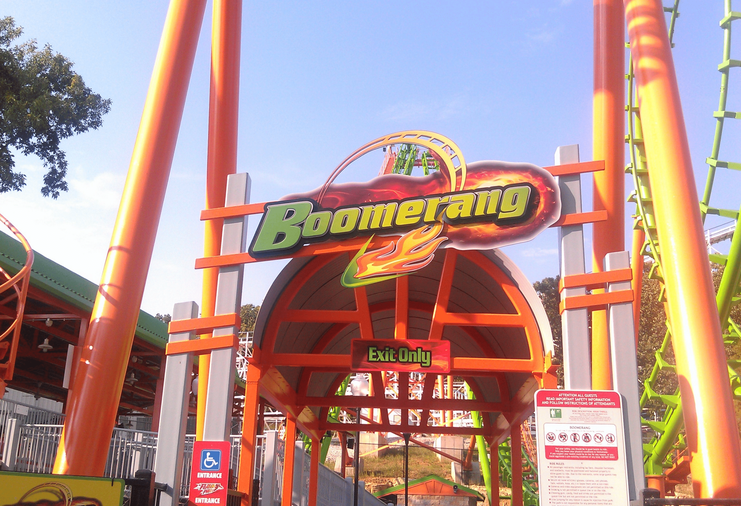 Boomerang Ride Station