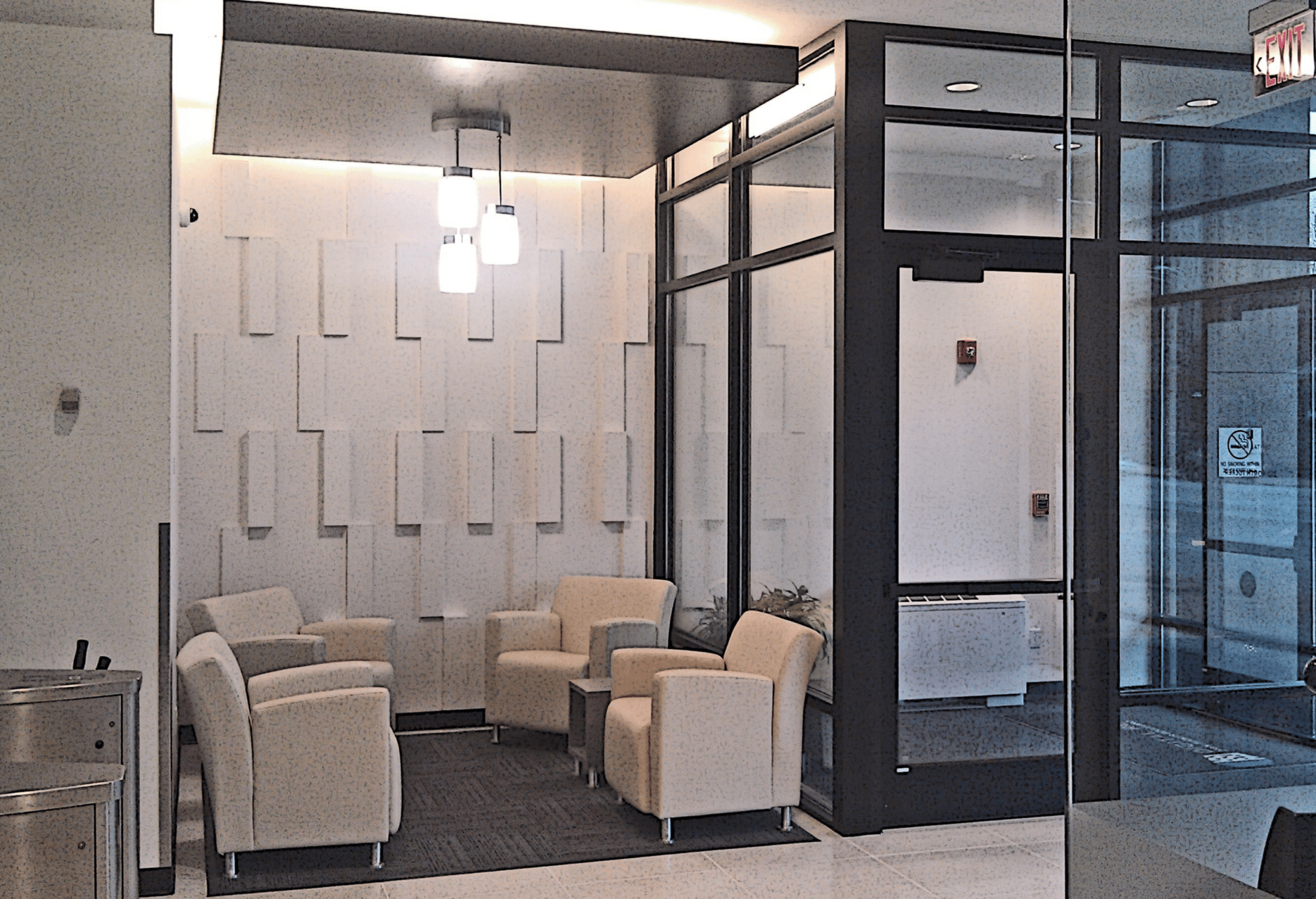 Digital Realty Corporate Interior Design Lobby