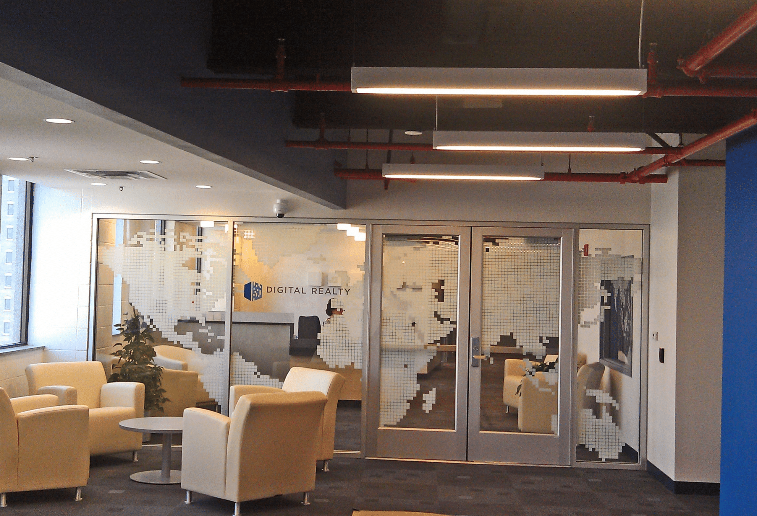Digital Realty Corporate Interior Design Lobby